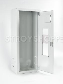 Шкаф для огнетушителя ШПО-103НОБ навесной открытый белый
