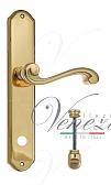 Дверная ручка Venezia на планке PL02 мод. Vivaldi (полир. латунь) сантехническая