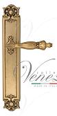 Дверная ручка Venezia на планке PL97 мод. Olimpo (франц. золото) проходная