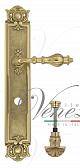 Дверная ручка Venezia на планке PL97 мод. Gifestion (полир. латунь) сантехническая, по