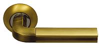 Дверная ручка Archie Sillur мод. 96 S.GOLD/BR (матовое золото/бронза)