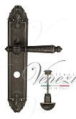 Дверная ручка Venezia на планке PL90 мод. Pellestrina (ант. серебро) сантехническая